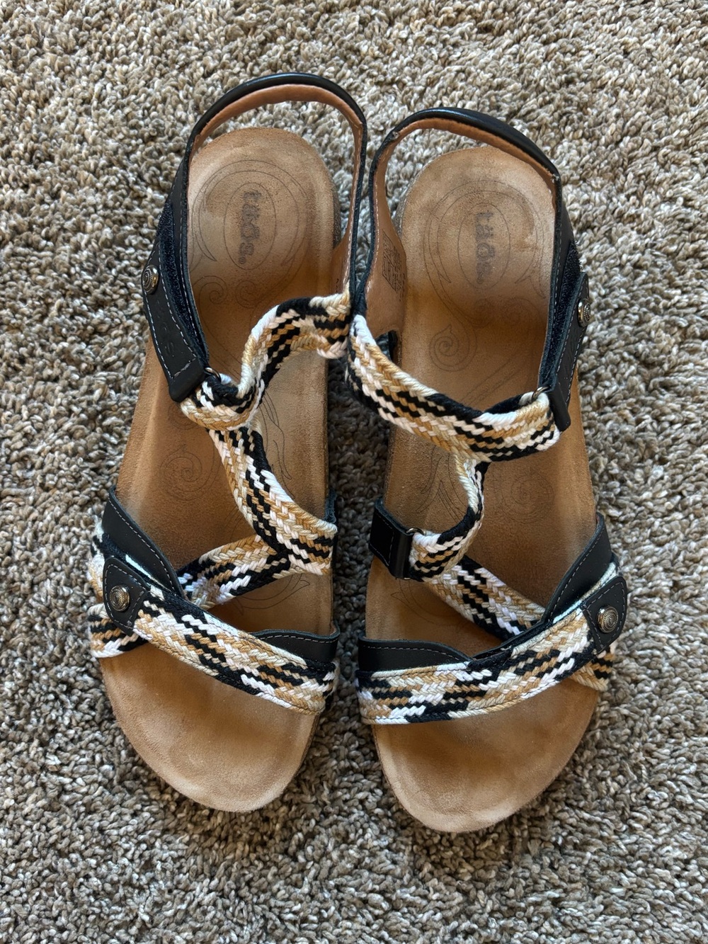 Taos Women’s Braided Strap Wedge Sandals